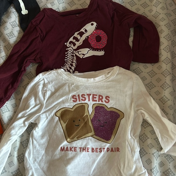 Old Navy Other - 2 old Navy Long Sleeve Tees - 6-12 months